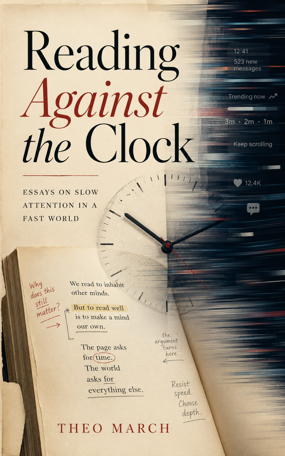 Cover of Reading Against the Clock